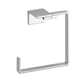 Vero Wall Mount Square Open Towel Ring Bath Hardware Accessory