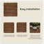 Carreaux de terrasse imbriqués-91709882