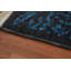 Tapis bleu Gabbeh 6 x 9