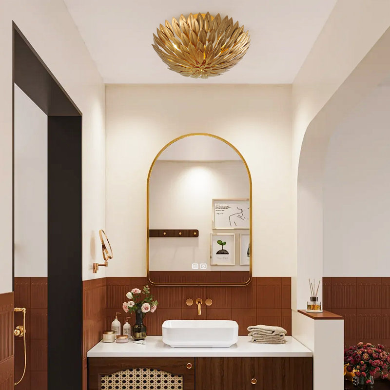 3 - Light Semi Flush Mount