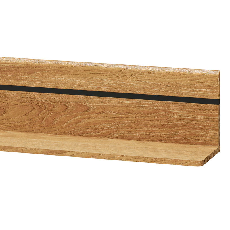 Eastmont Natural Oak Veneer Floating Shelf