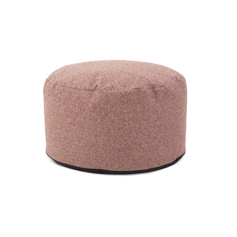 Pouf rond de 22 po de largeur, Panama Panama 100% polyester