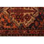 Tapis rouge rétro Kayseri 5 pi 0 po x 6 pi 5 po