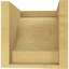 Bois de cèdre brut Newport, grain de bois TimberThane, brun clair apprêté-88292491