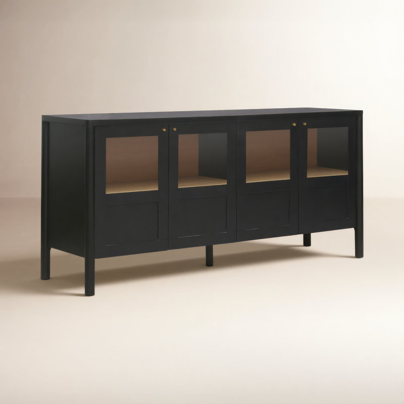 Aboubakr 72.8'' Sideboard, Black