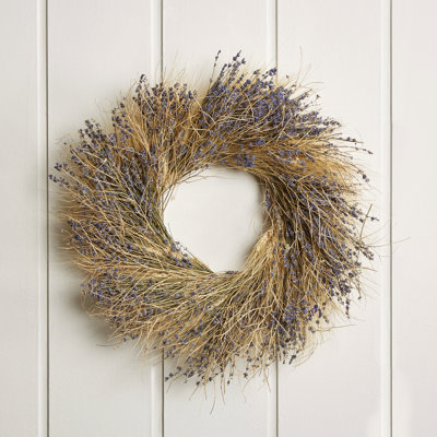 Spring Grasses & Lavender Wreath