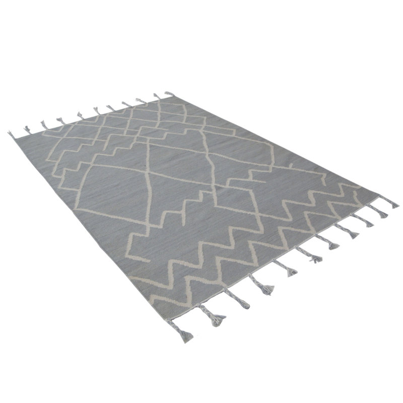 Trumbull Geometric Hand Woven Area Rug, Rectangle 200cm x 290cm