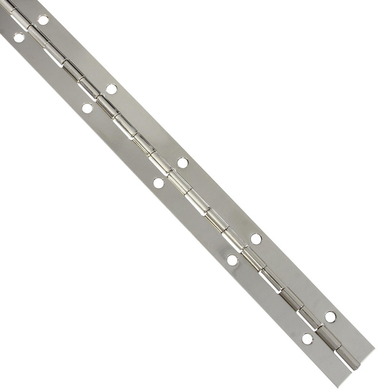 National Hardware - V570 12" x 1-1/16" Continuous Hinge - Nickel