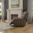 Global Home Swivel Glider Recliner With Manual Footrest, Soft Top Grain Leather, And Durable Hardwood Frame For Ultimate Comfort-2082841380