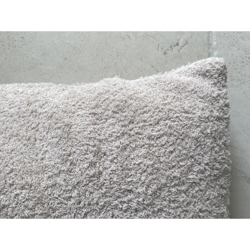 Throw Square Pillow Cover, White