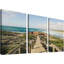 Coastal Boardwalk View Scenic Ocean Path Photographie Réalisme Décor de paysage-104074788-104074786