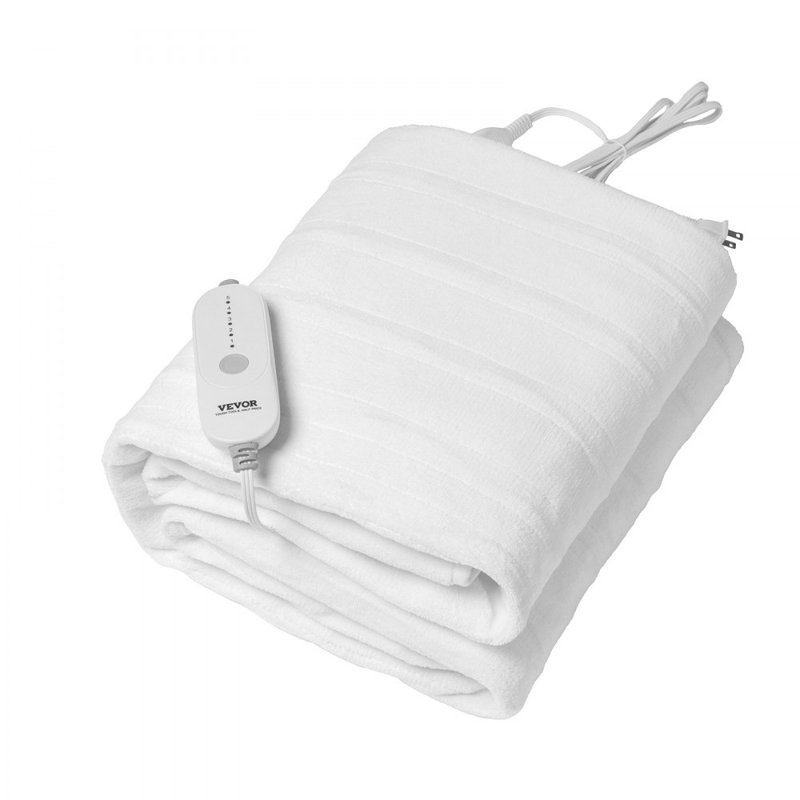 Chauffe-matelas chauffant électrique, corail, molleton, arrêt automatique, Grand lit