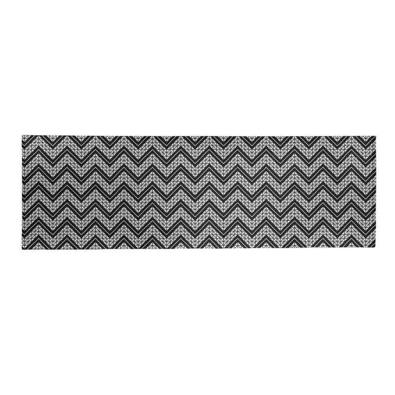 Chenille Chevron Indoor Rug, Runner 2'5" x 8'