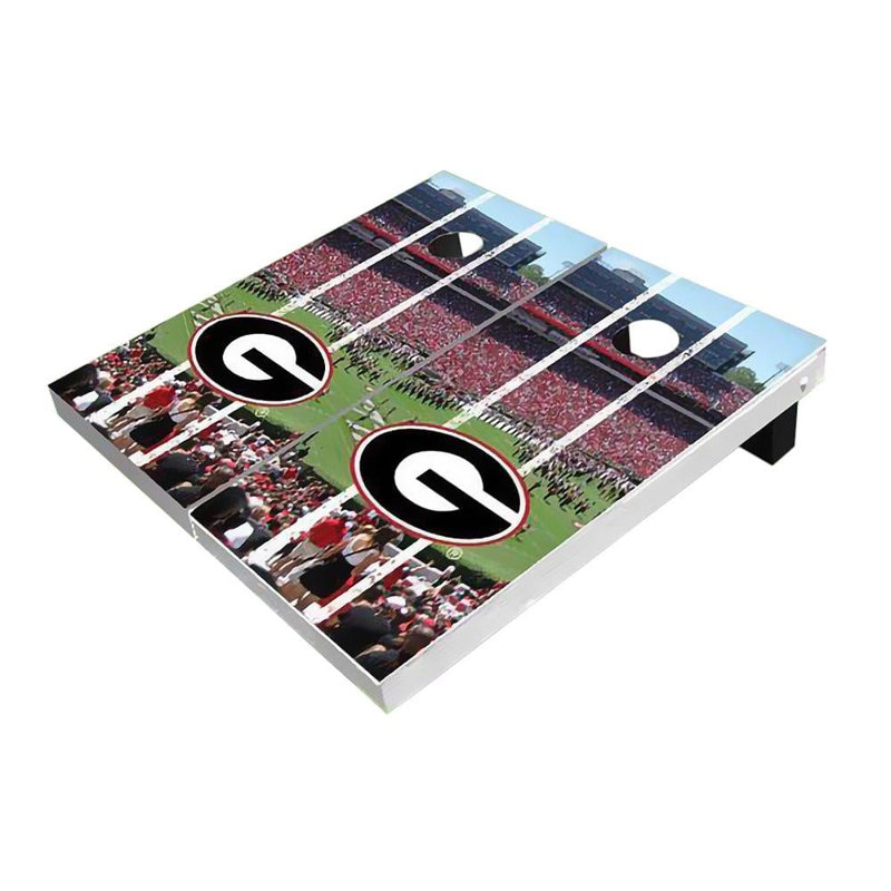 Planches cornhole 2 'x 3' Georgia Bulldogs Stadium