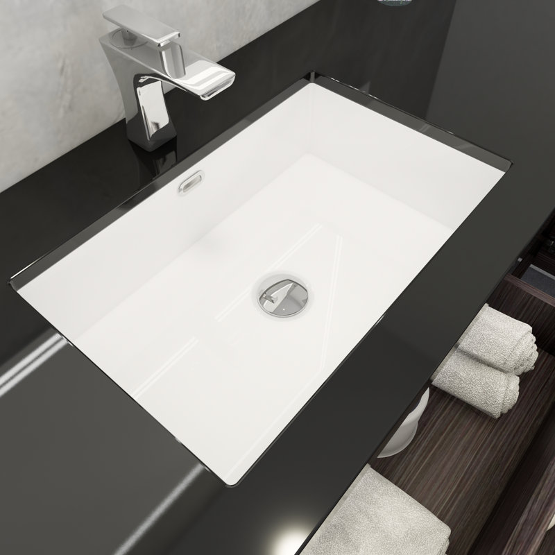 Castin 60" Wall-Mounted Single Bathroom Vanity Set, Dark Gray Oak