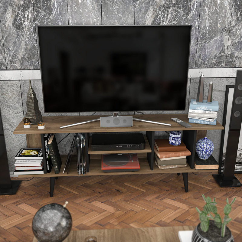 Meuble télé, Brun