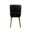 Chaise d'appoint noire Kerkhoven