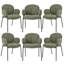 Anston 46cm H Linen Upholstered Metal Armchair-1130111643-1111580770