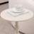 Vintage Metal Coffee Table End Table, Round Side Table For Sofa Bedside Nightstand, Accent Table Decorative Small Space Living Room Bedroom