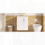 Meuble-lavabo mural avec évier