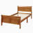Solid Wood Bed-193770528