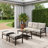4 Piece Sofa Seating Group With Cushions