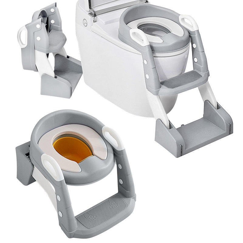 Échelle de toilette 2-en-1