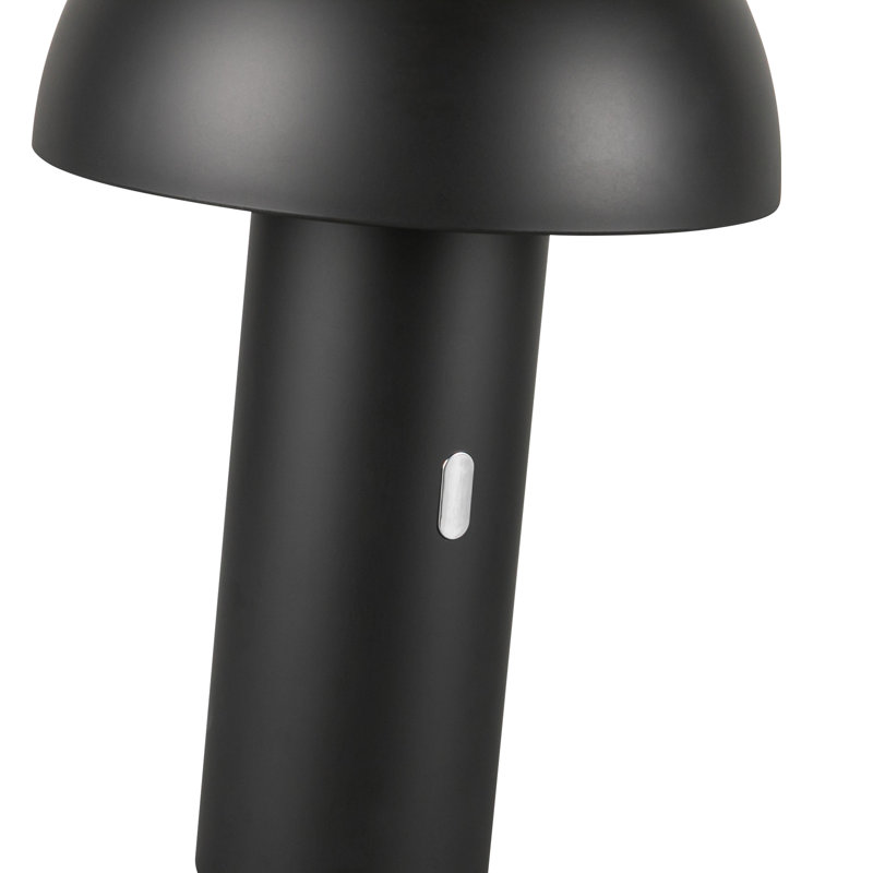 Setas 6-In LED Table Lamp, Black