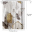 Rideau de douche abstrait amplifié par PI Creative Art-114763121