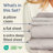 Extra Deep Pocket Sheet Set, Cooling & Breathable Bed Sheets, Soft Hotel Luxury Bedding, Fits 18–24 Inch Mattress-103254516-103254515