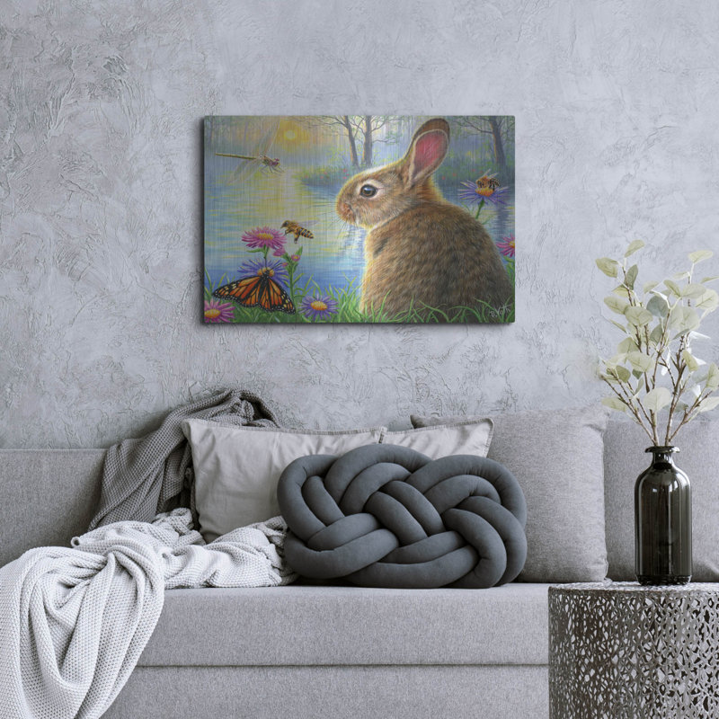 «The Hum Of Summer» par Bridget Voth, H 24 po x l 36 po