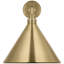 Thomas O'Brien, "Academy 17.5" Mack Barn Light in Matte Black with 9" Green Conical Savannah Shade-1640310872-1640310874