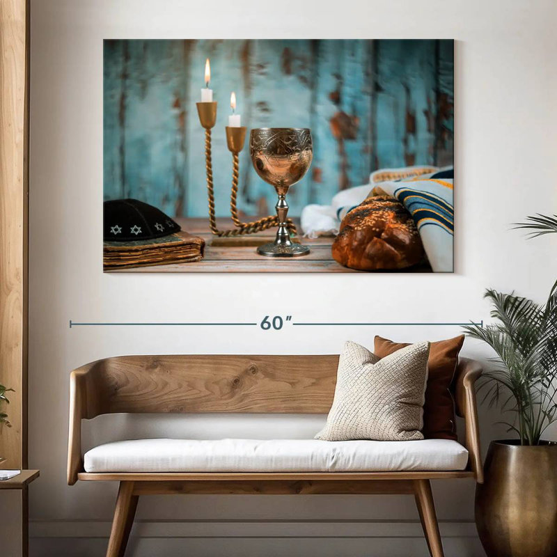 Adella Judaism, 34" H x 51" W