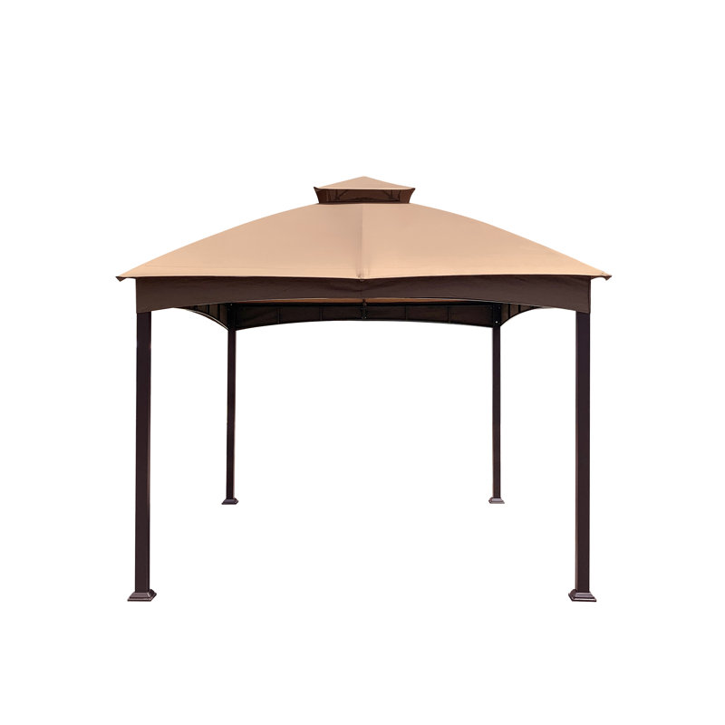 APEX GARDEN Replacement Canopy for 10 ft. x 12 ft. Gazebo Model #TPGAZ2303, Light Brown