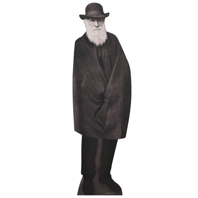 Charles Darwin Cardboard Standup
