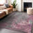 Elon Pink Washable Indoor-Outdoor Rug - -1631632720