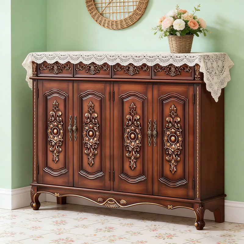 Banc de rangement en bois manufacturé brun