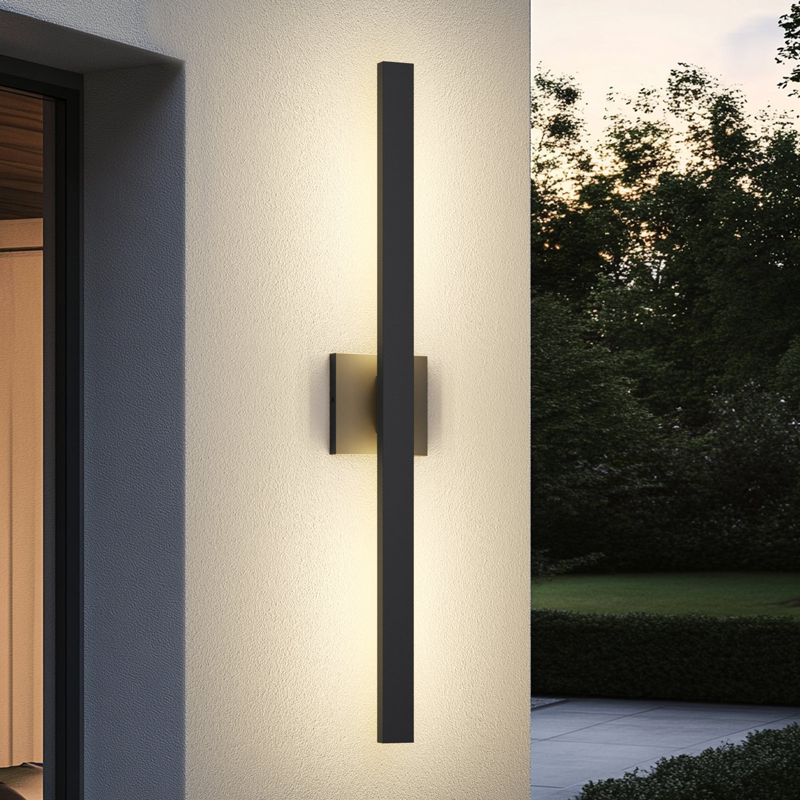 Latitude Run® Outdoor Sconce, 31.5" Height