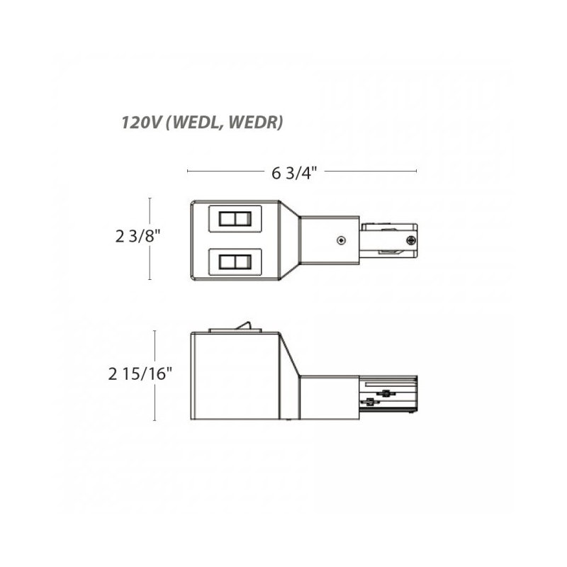 Current Limiter Track, White