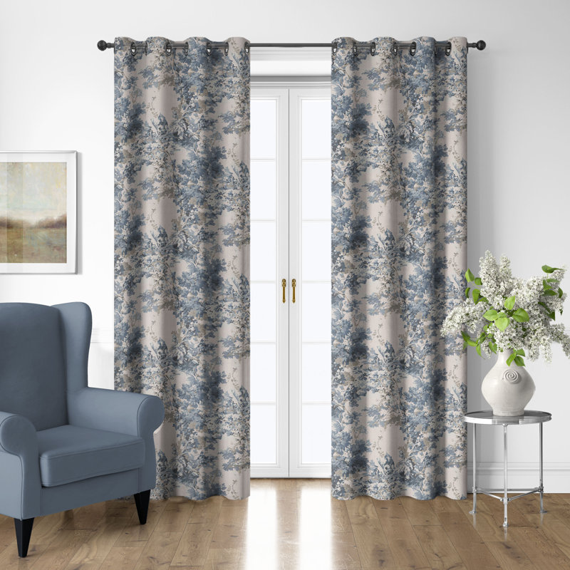 Ensemble de 2 rideaux en coton Dolce, L 50 po x L 132 po