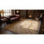 Antique Aubusson French Allover Floral Knotted Rug