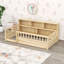 Lit en bois avec tablettes latérales et garde-corps-133391925-133391926