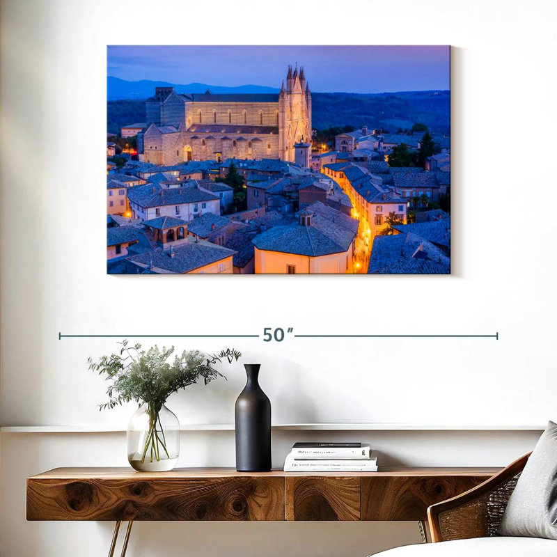 Nicci Orvieto Blue Hour, 26" H x 39" W