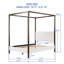Lit à baldaquin rembourré Industrial Luxe-959304861