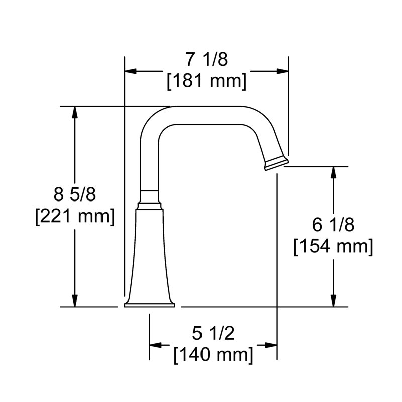 Momenti Widespread Bathroom Faucet with Drain Assembly and U-Spout, Chrome