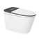 Voice Control Smart Toilet Bidet with Auto Open, Auto Flush Intelligent Toilet with Heated Seat, Warm Wash & Filtering TECH, Foam Shielding, Advanced