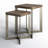 Tulane Solid Wood Top End Table Set-1838034483
