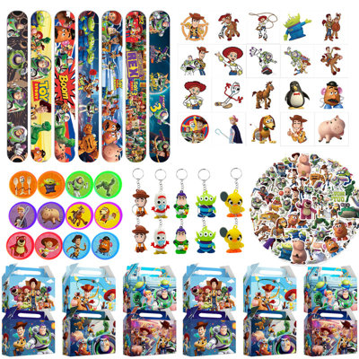 118 Pcs Toy Story Party Favors for Kids Set, Toy Story Party Supplies