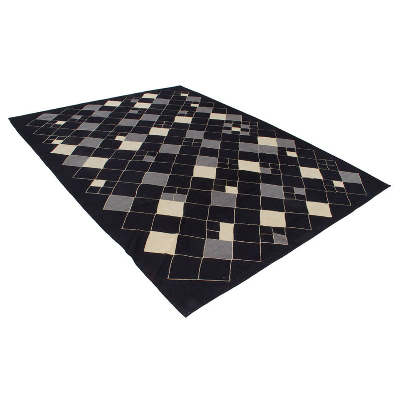 Velez Ikat Hand Woven Area Rug, Rectangle 200 x 300cm