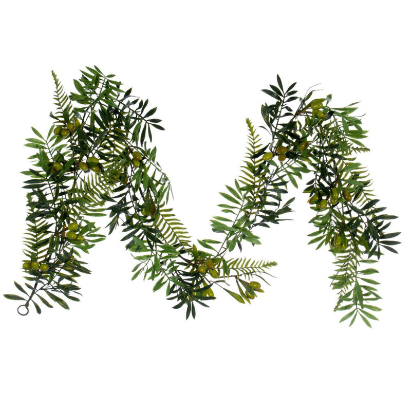 72'' in. Faux Olive Garland